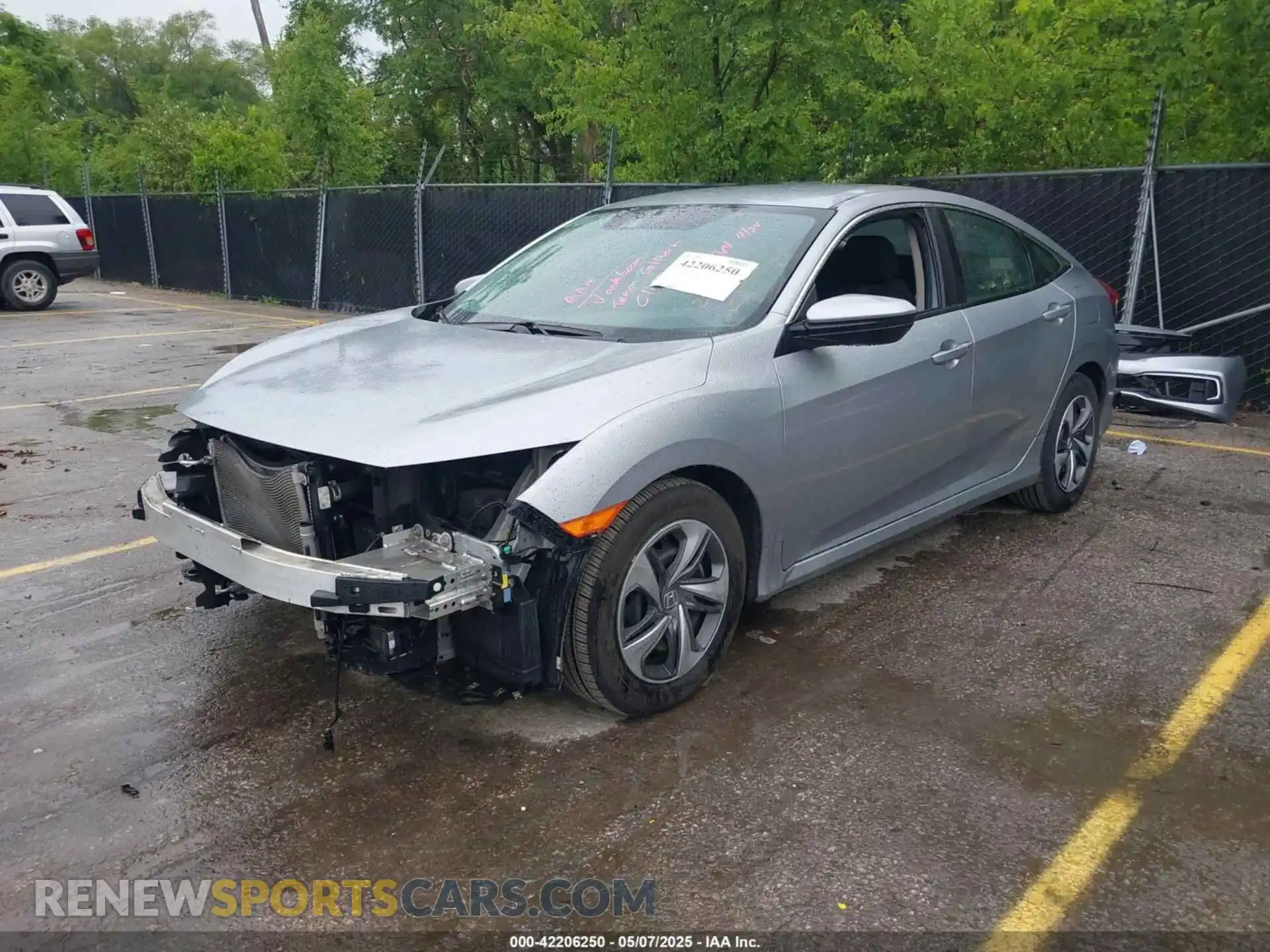 2 Photograph of a damaged car 2HGFC2F64LH516064 HONDA CIVIC 2020