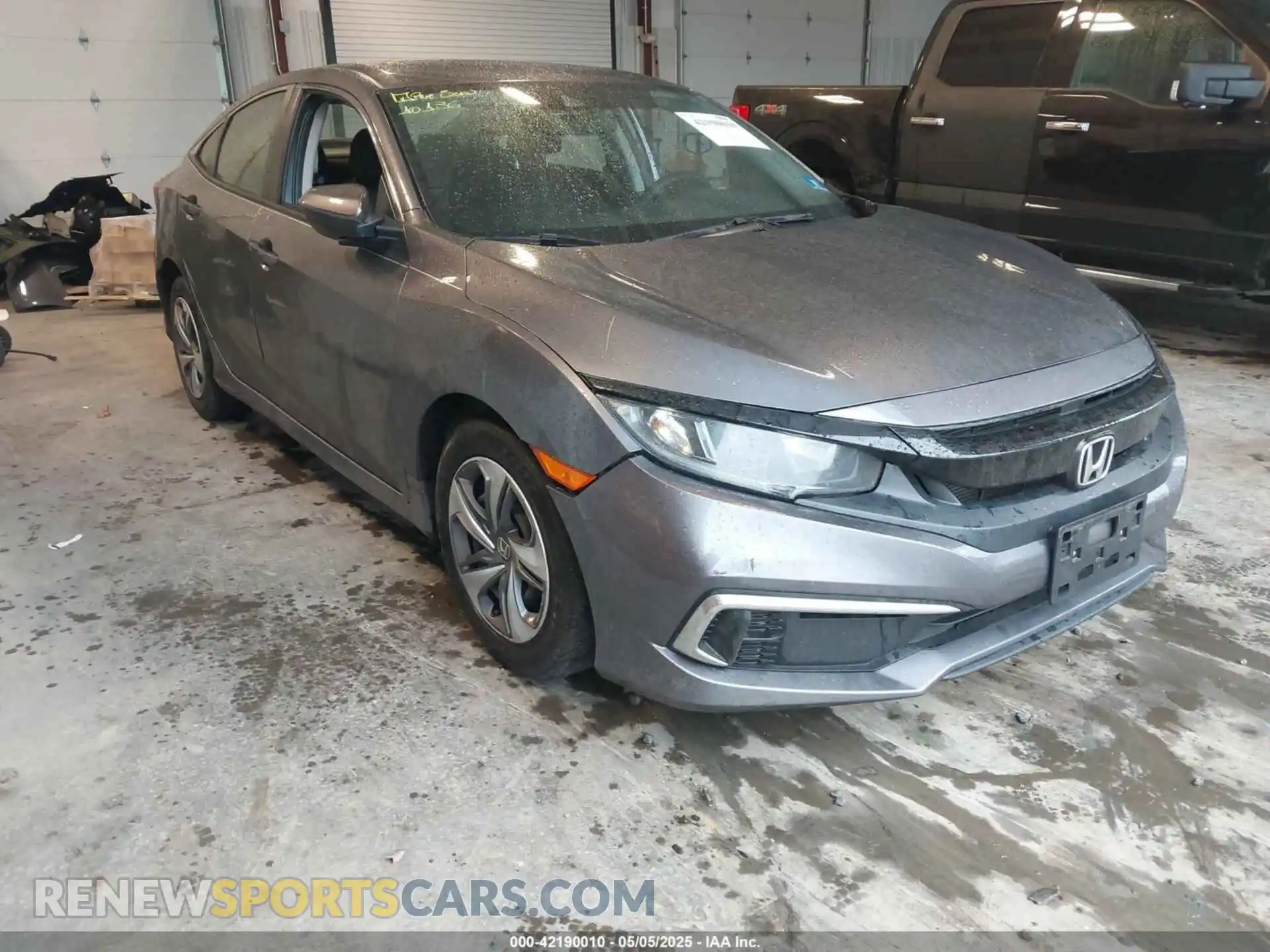 1 Photograph of a damaged car 2HGFC2F64LH525248 HONDA CIVIC 2020