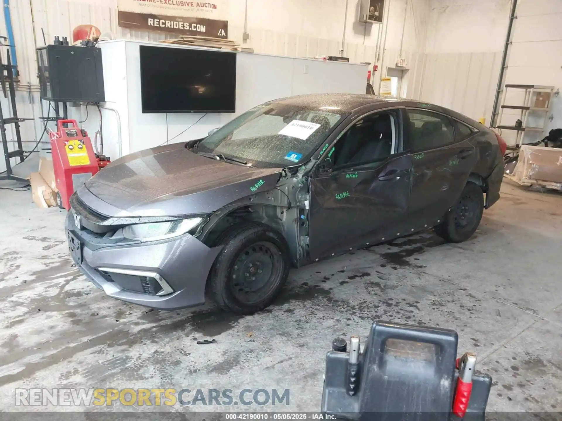 2 Photograph of a damaged car 2HGFC2F64LH525248 HONDA CIVIC 2020