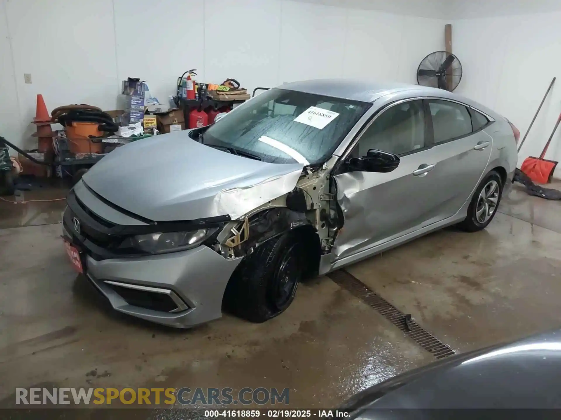 2 Photograph of a damaged car 2HGFC2F64LH535763 HONDA CIVIC 2020