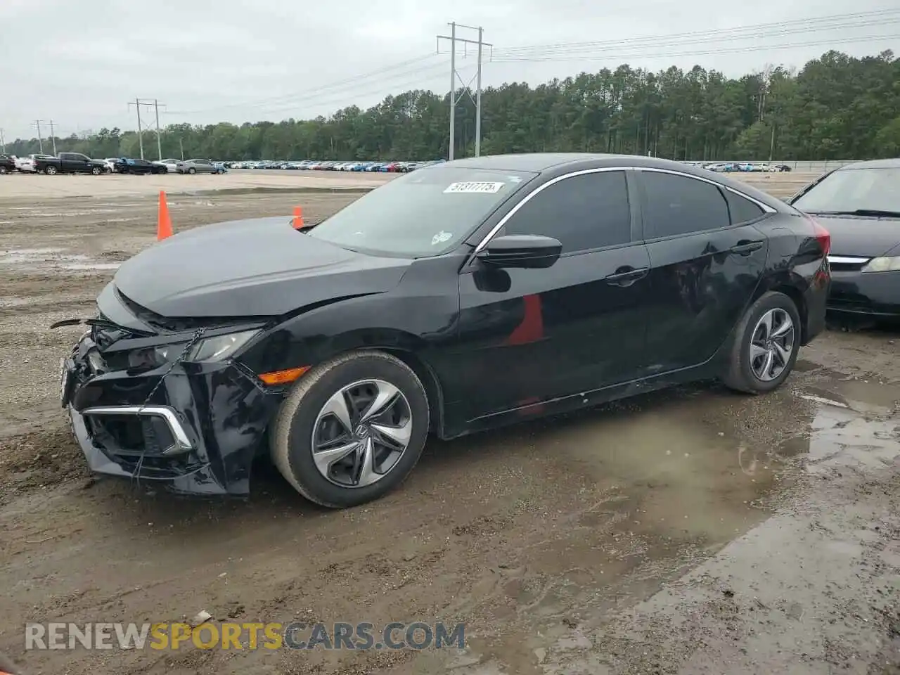 1 Photograph of a damaged car 2HGFC2F64LH560243 HONDA CIVIC 2020