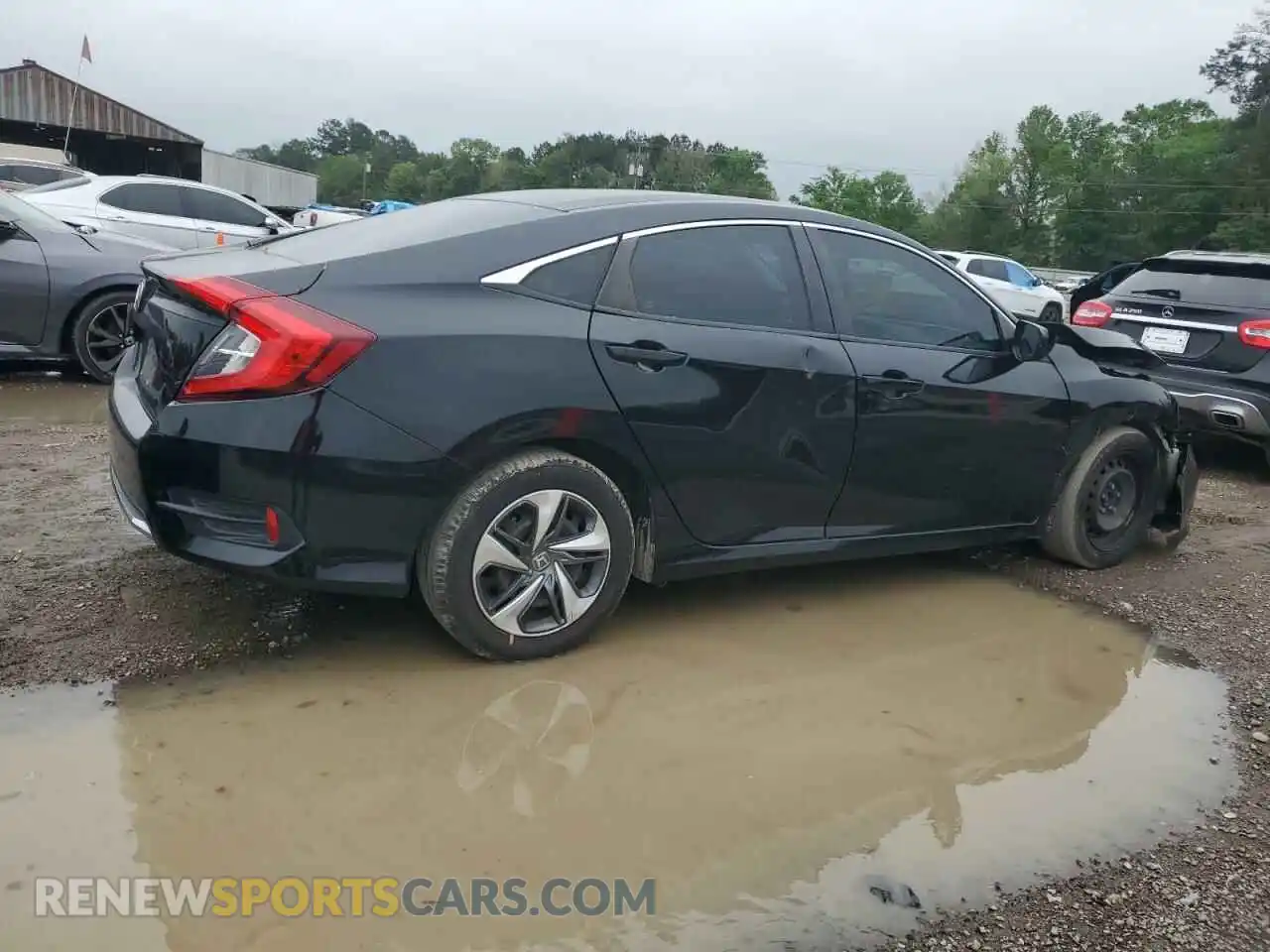 3 Photograph of a damaged car 2HGFC2F64LH560243 HONDA CIVIC 2020