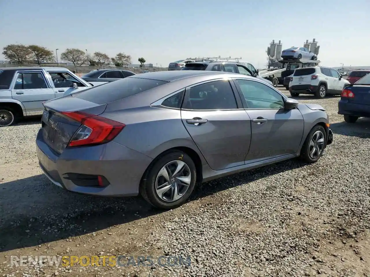 3 Photograph of a damaged car 2HGFC2F64LH574532 HONDA CIVIC 2020