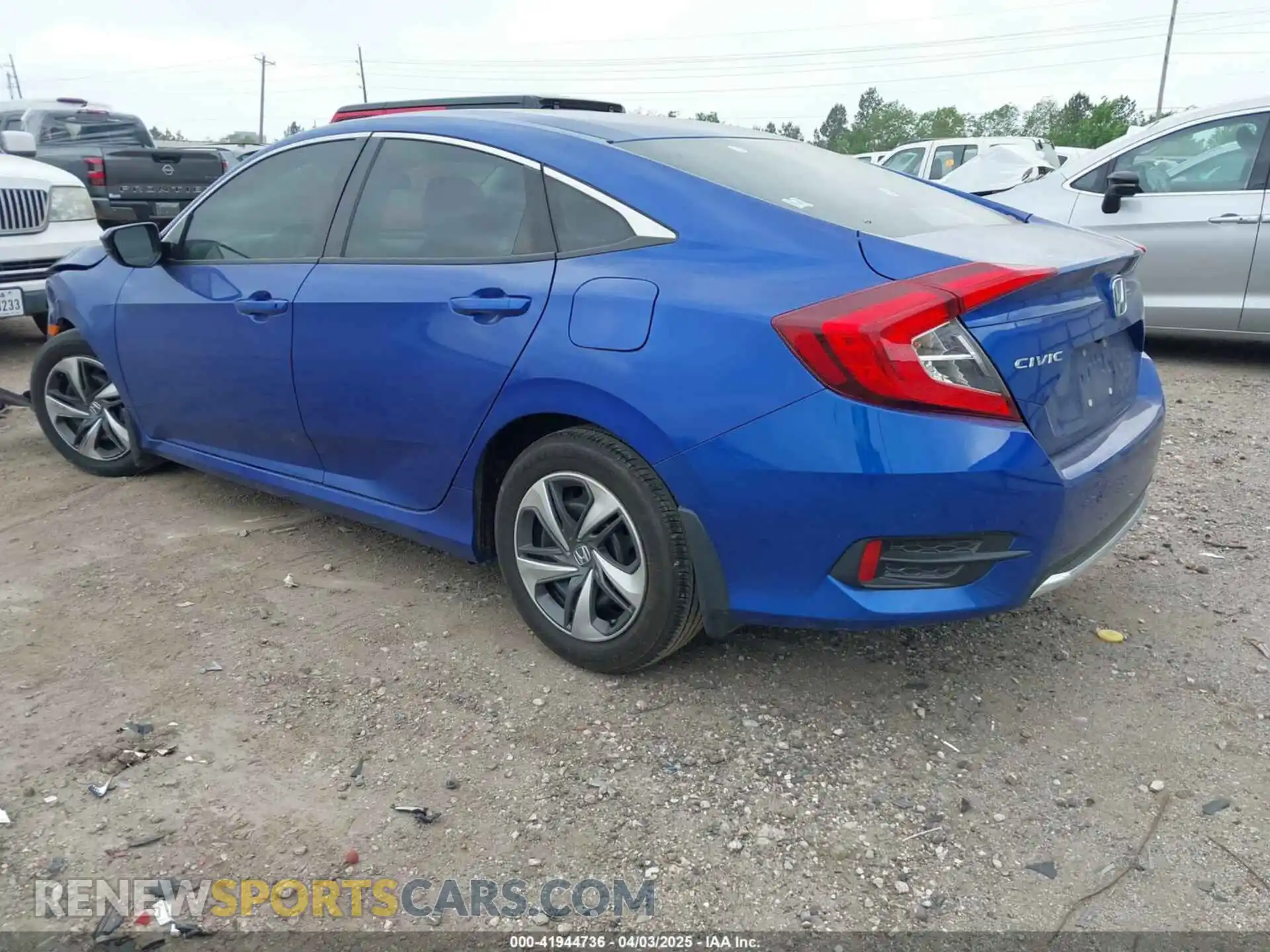 3 Photograph of a damaged car 2HGFC2F64LH575101 HONDA CIVIC 2020
