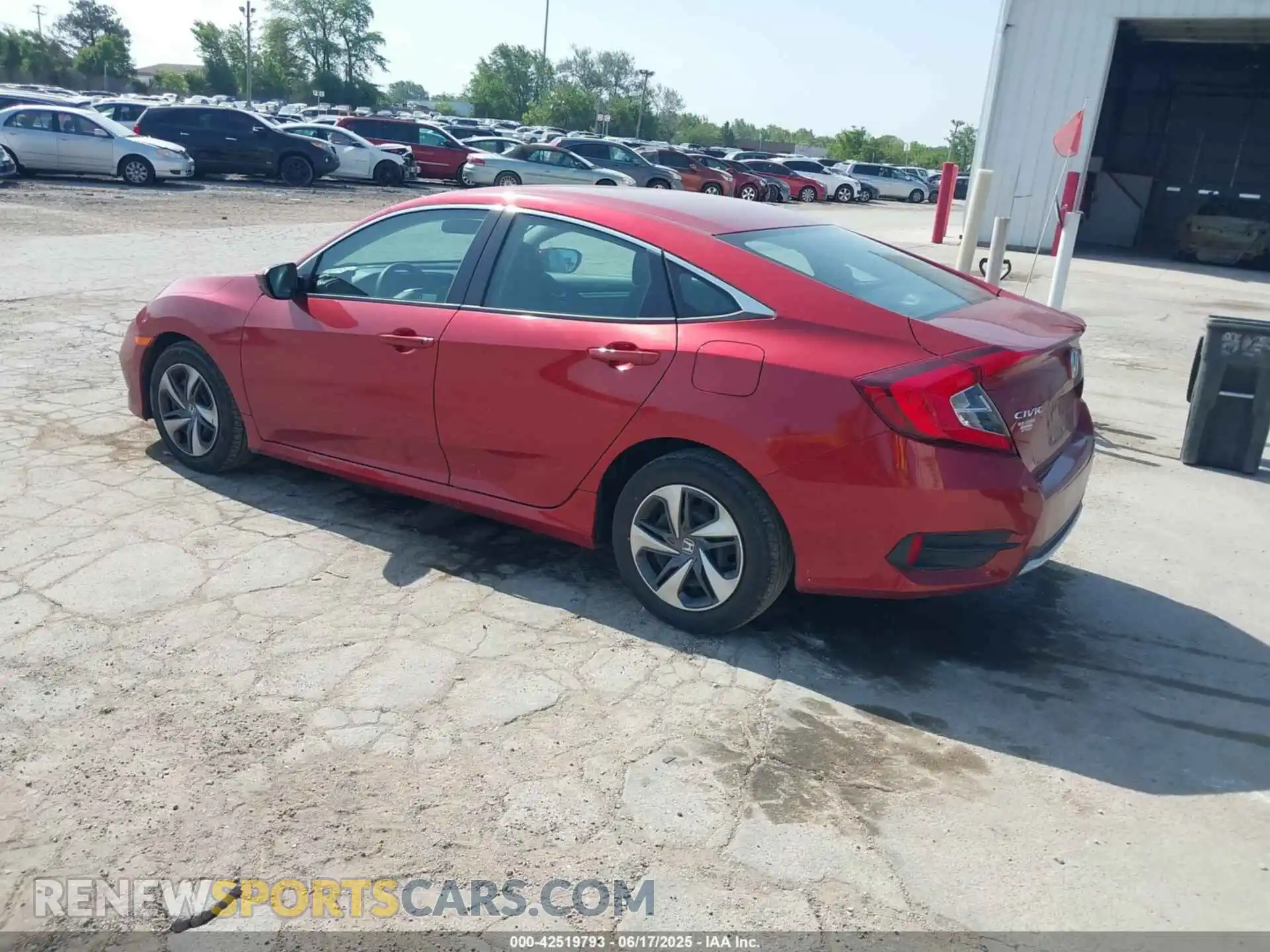 3 Photograph of a damaged car 2HGFC2F64LH576054 HONDA CIVIC 2020