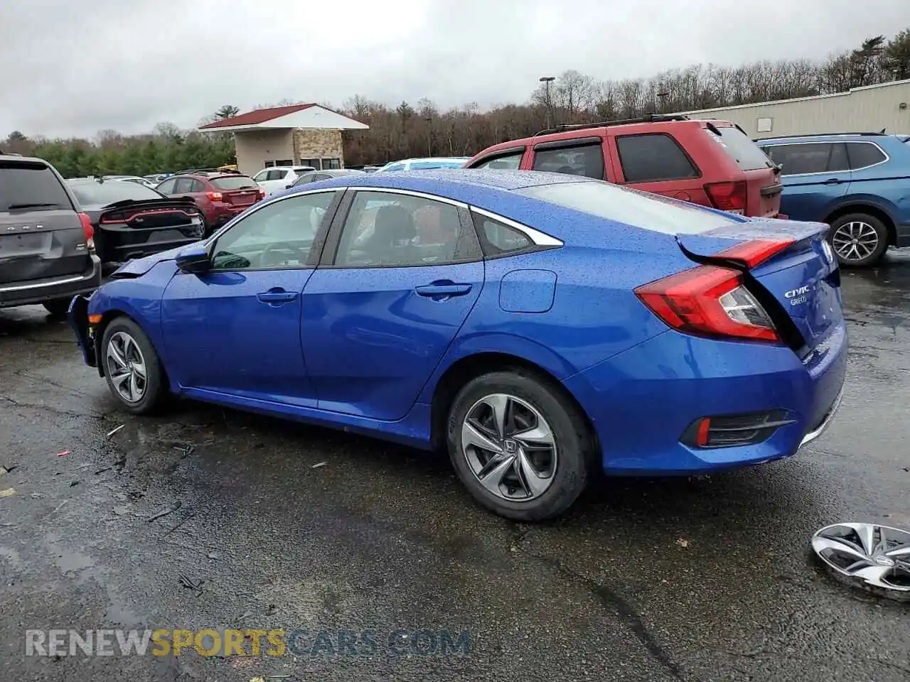 2 Photograph of a damaged car 2HGFC2F65LH514680 HONDA CIVIC 2020