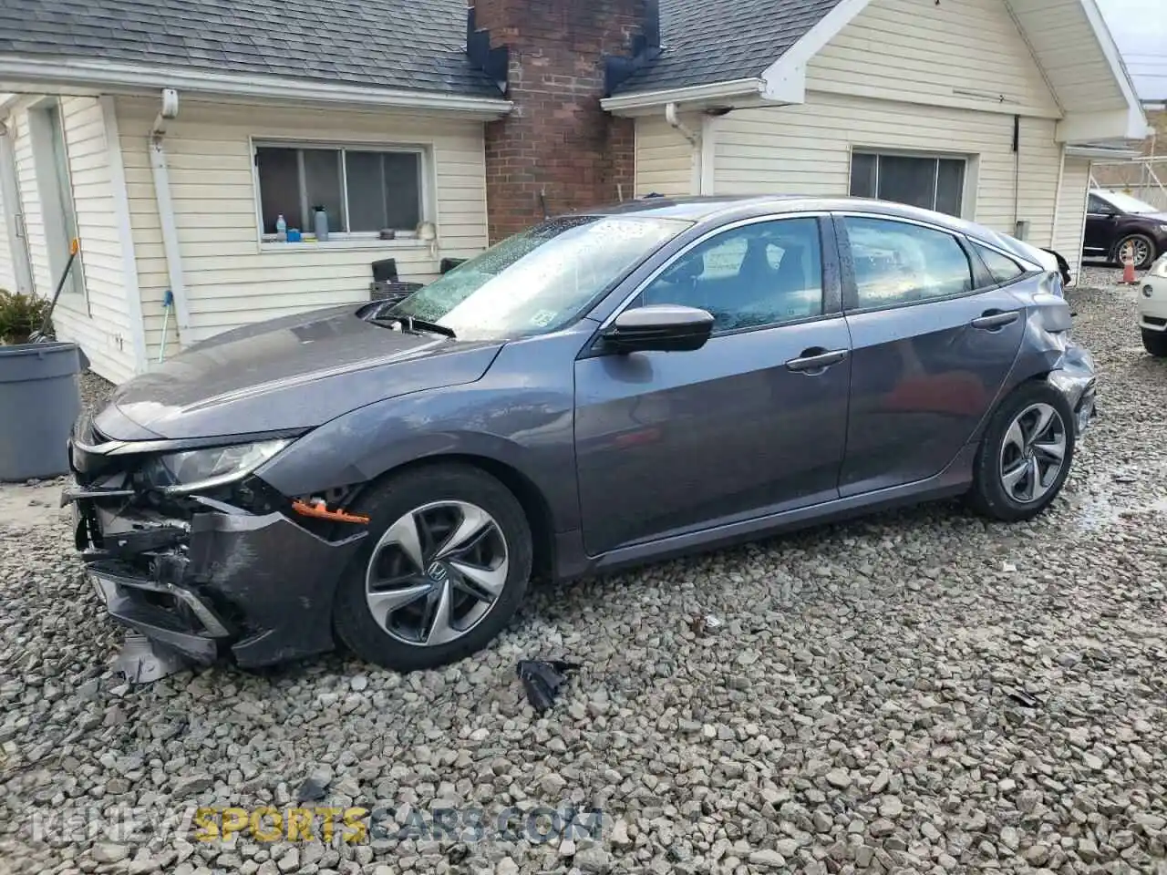 1 Photograph of a damaged car 2HGFC2F65LH531964 HONDA CIVIC 2020