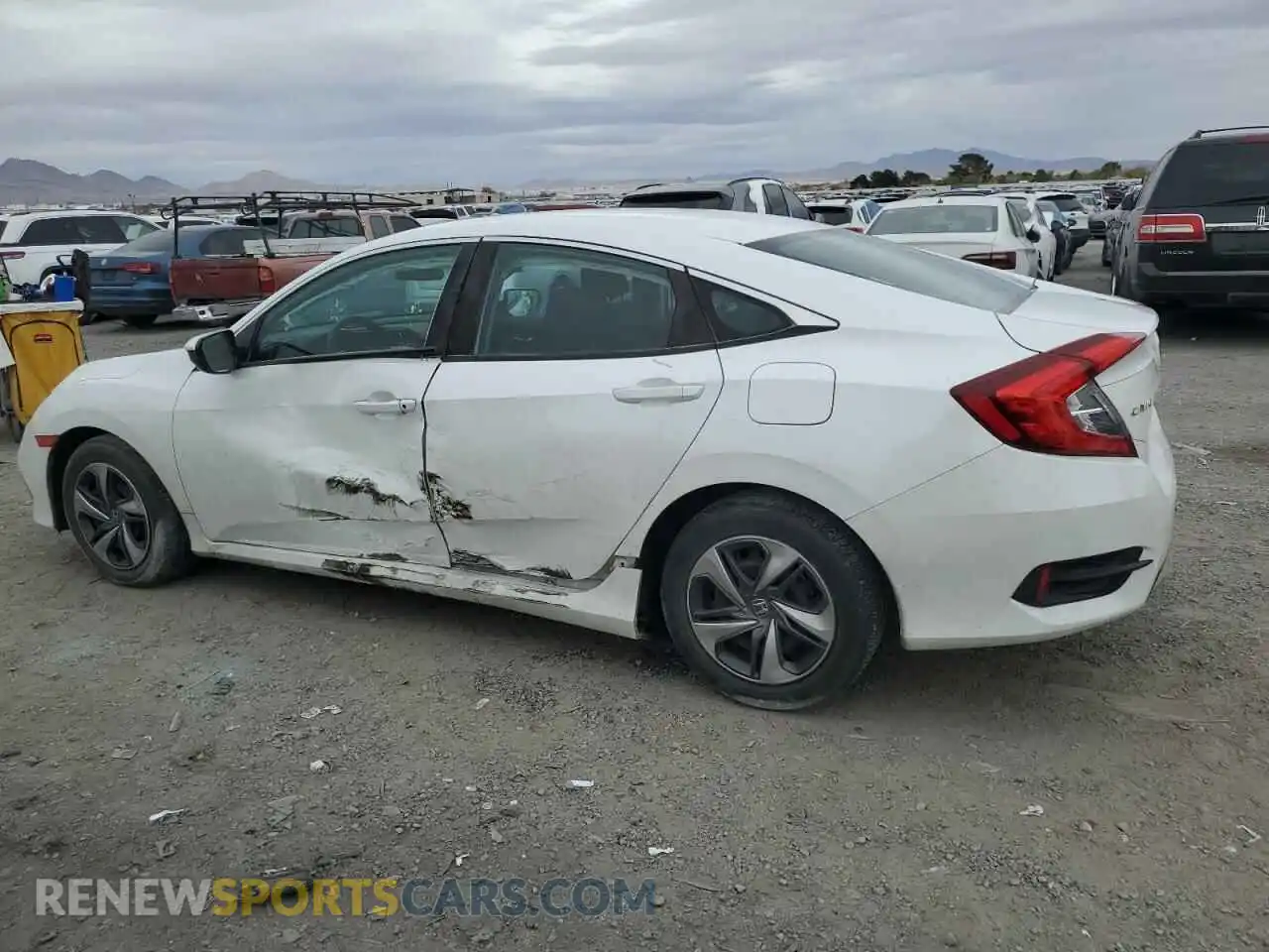 2 Photograph of a damaged car 2HGFC2F65LH554922 HONDA CIVIC 2020