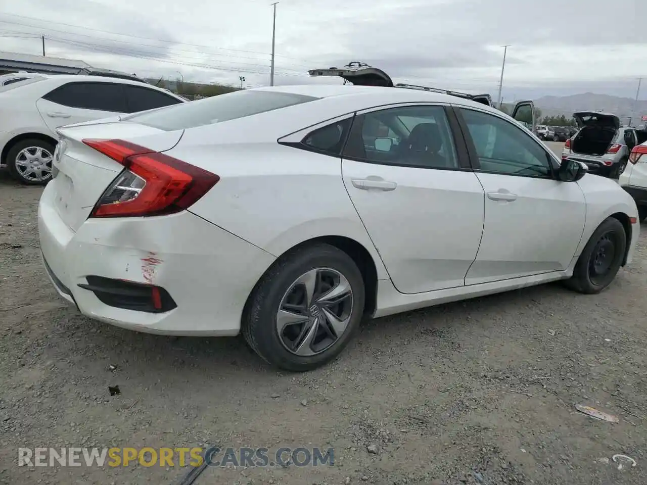 3 Photograph of a damaged car 2HGFC2F65LH554922 HONDA CIVIC 2020