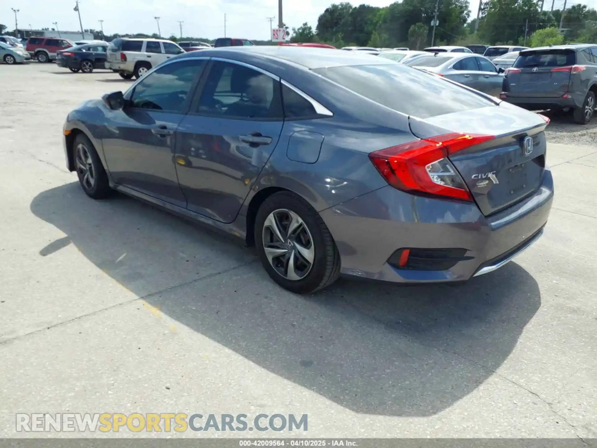 3 Photograph of a damaged car 2HGFC2F65LH575320 HONDA CIVIC 2020