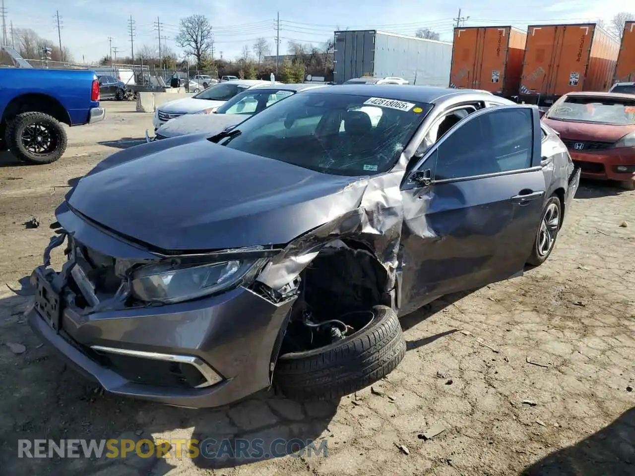 1 Фотография поврежденного автомобиля 2HGFC2F65LH575348 HONDA CIVIC 2020