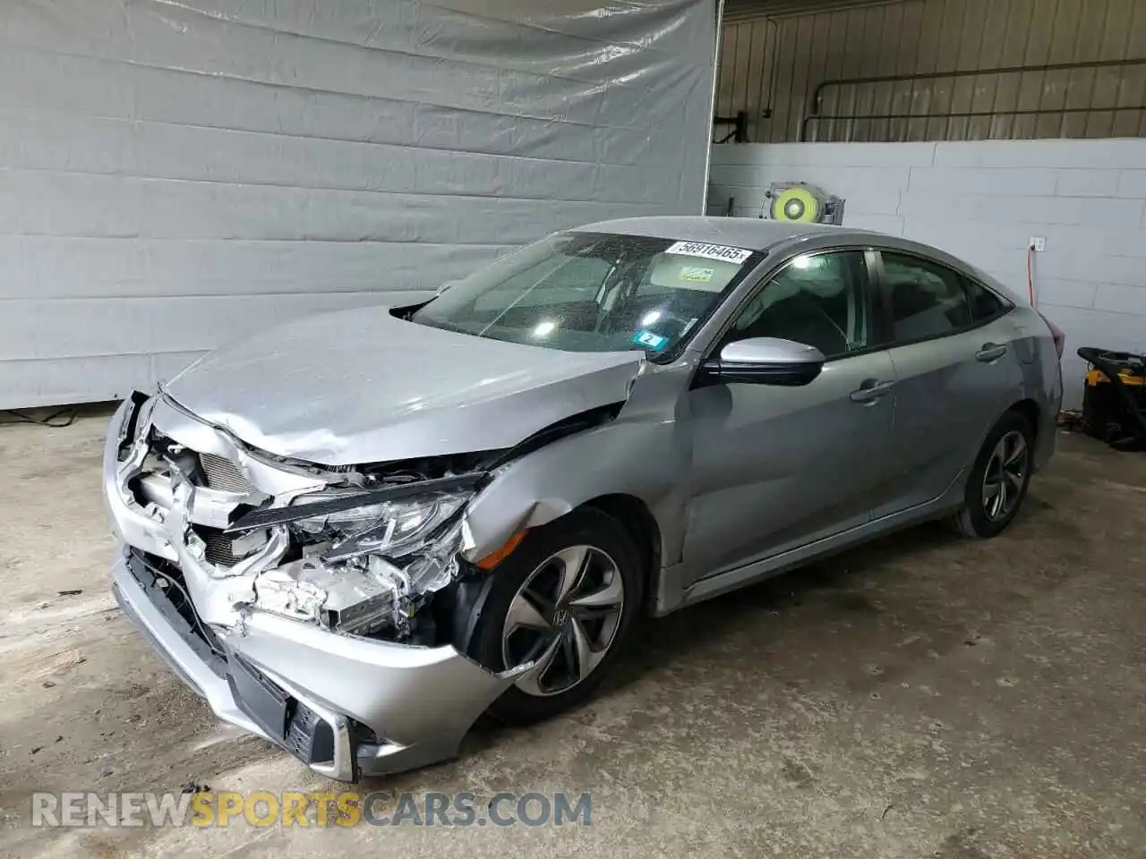 1 Фотография поврежденного автомобиля 2HGFC2F65LH579187 HONDA CIVIC 2020