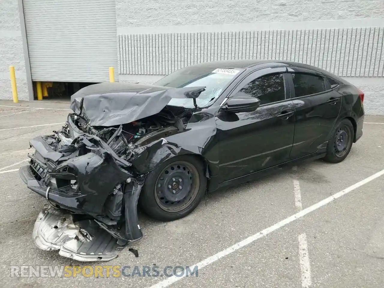 1 Photograph of a damaged car 2HGFC2F65LH584874 HONDA CIVIC 2020