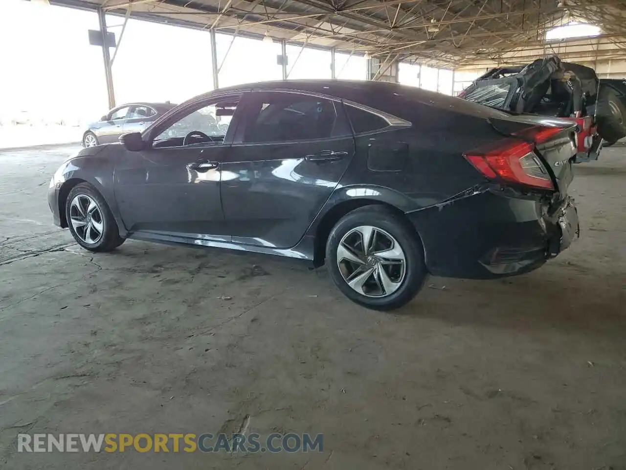 2 Photograph of a damaged car 2HGFC2F65LH589007 HONDA CIVIC 2020