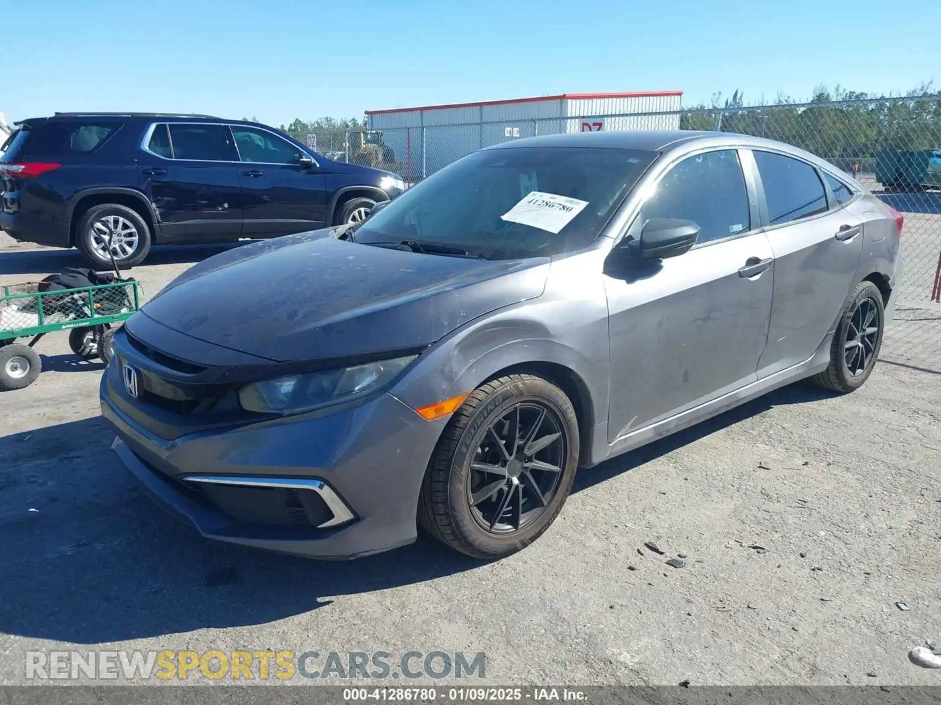 2 Photograph of a damaged car 2HGFC2F66LH513697 HONDA CIVIC 2020