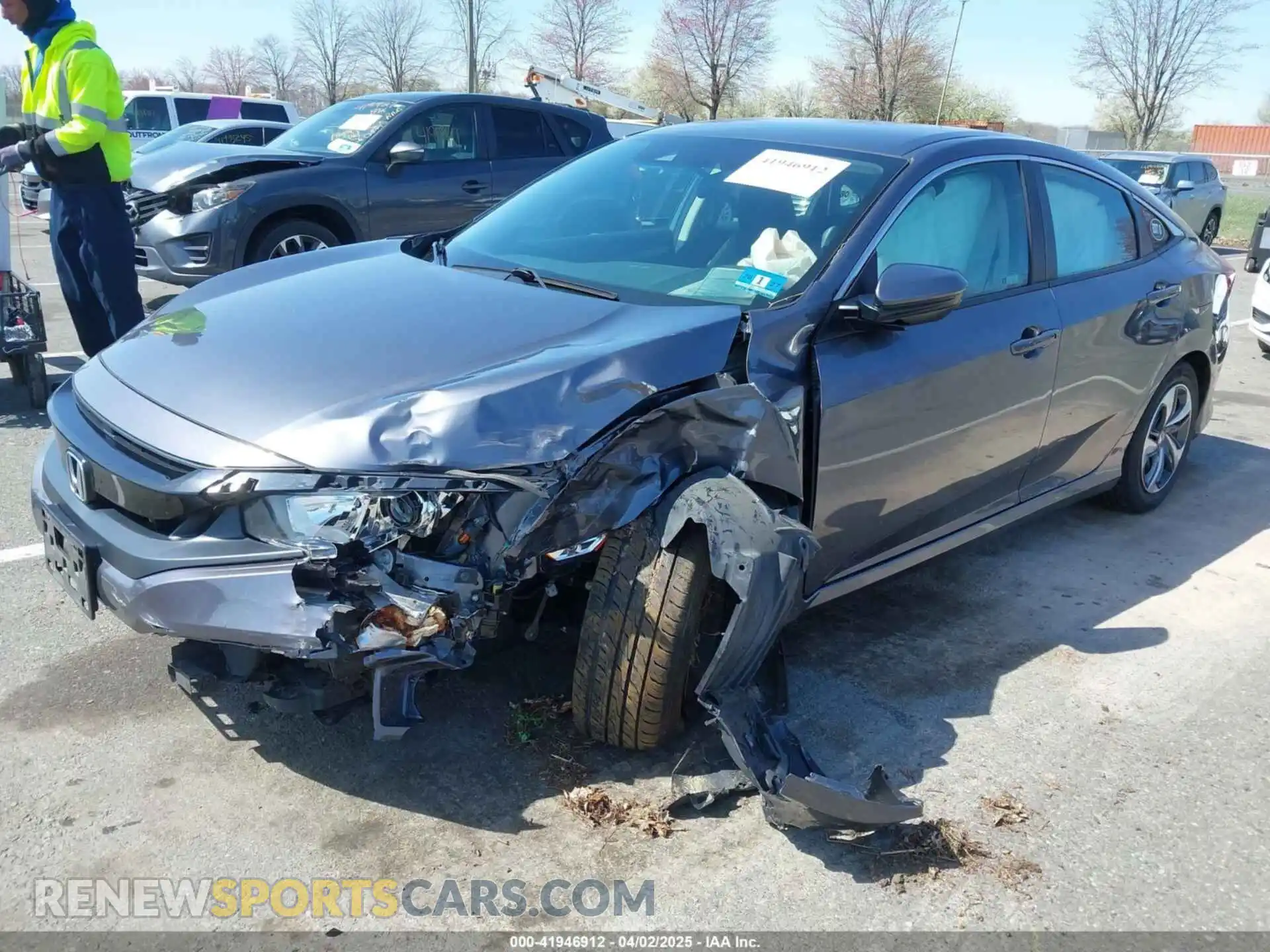 2 Photograph of a damaged car 2HGFC2F66LH515272 HONDA CIVIC 2020