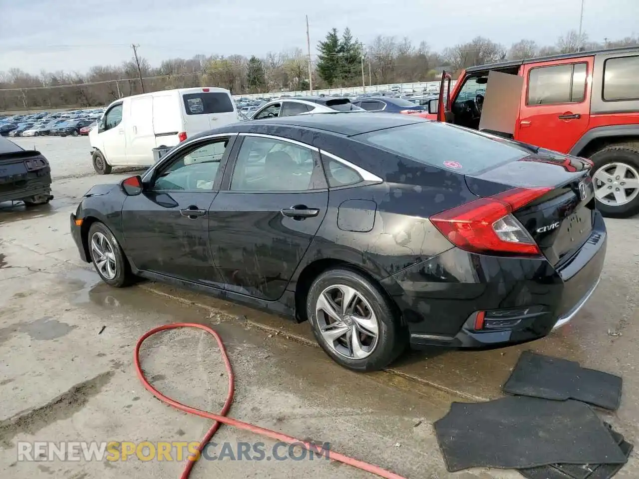 2 Photograph of a damaged car 2HGFC2F66LH516809 HONDA CIVIC 2020