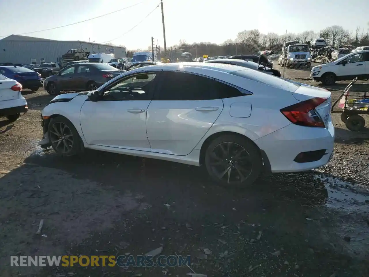 2 Photograph of a damaged car 2HGFC2F66LH556047 HONDA CIVIC 2020