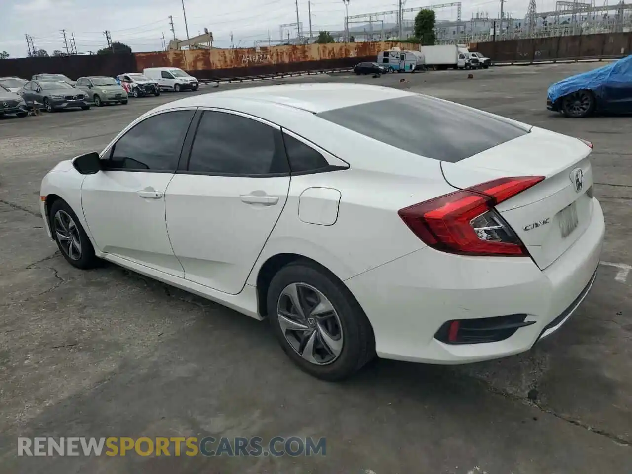 2 Photograph of a damaged car 2HGFC2F67LH503776 HONDA CIVIC 2020