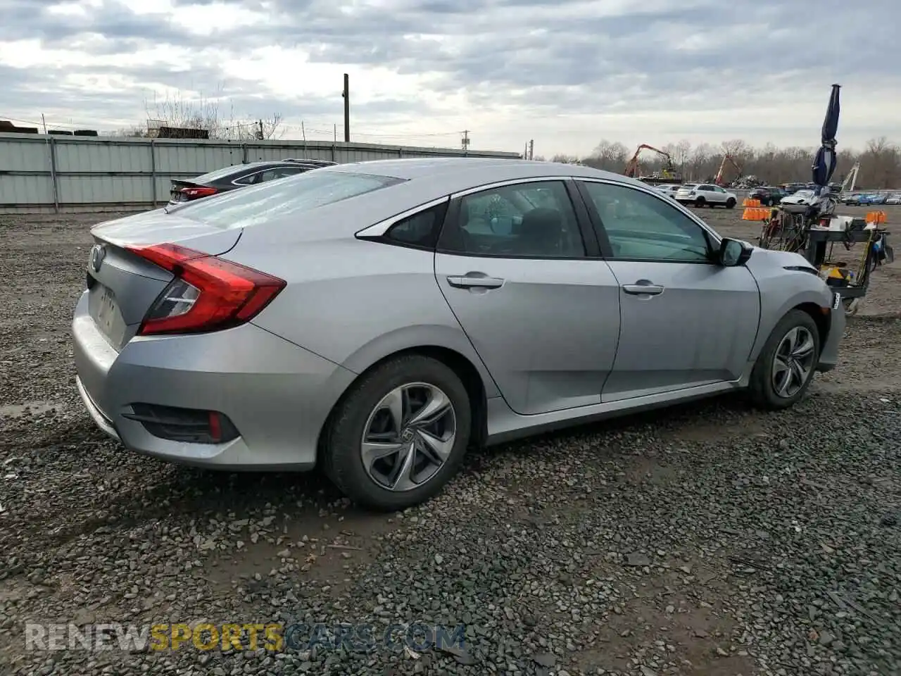 3 Photograph of a damaged car 2HGFC2F67LH504877 HONDA CIVIC 2020