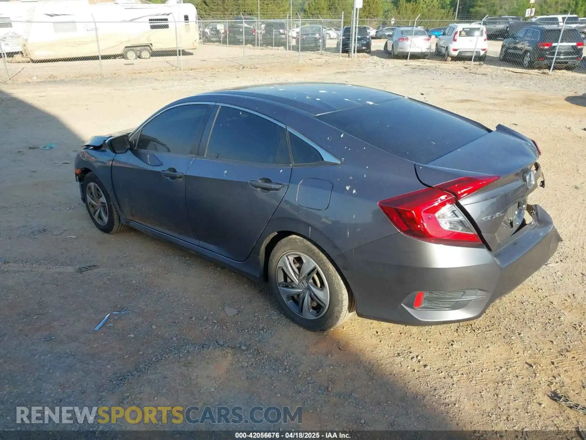 3 Photograph of a damaged car 2HGFC2F67LH534381 HONDA CIVIC 2020