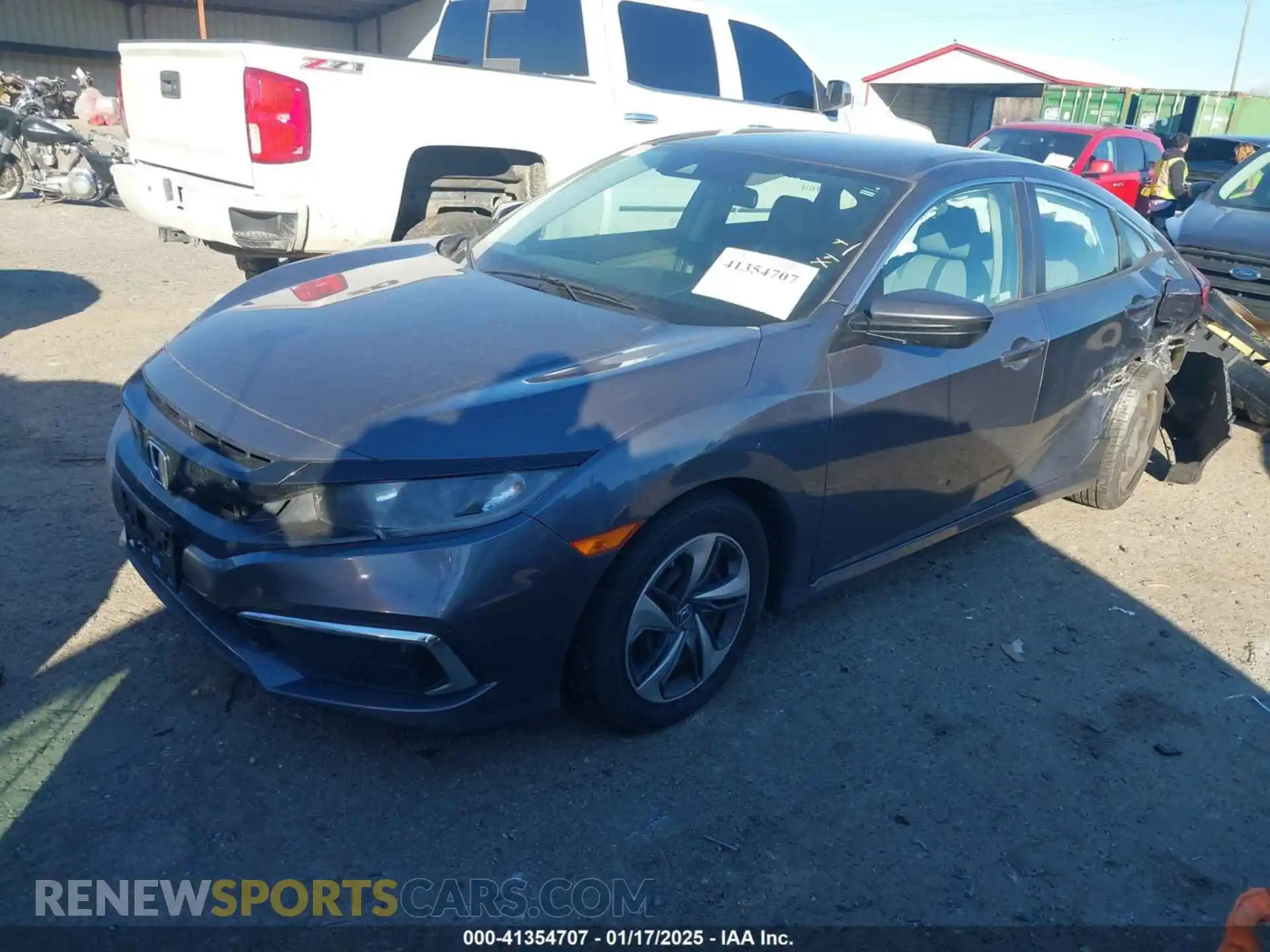 2 Photograph of a damaged car 2HGFC2F67LH543405 HONDA CIVIC 2020