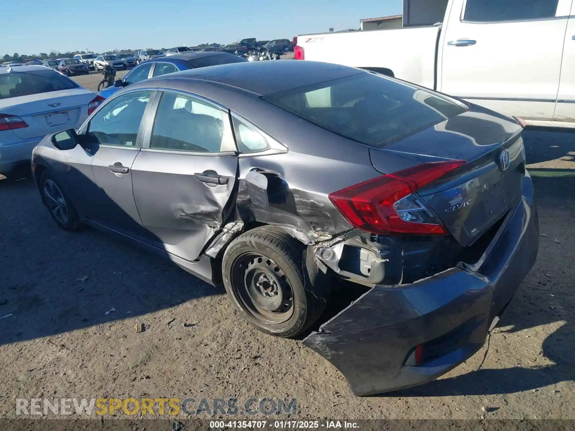 3 Photograph of a damaged car 2HGFC2F67LH543405 HONDA CIVIC 2020