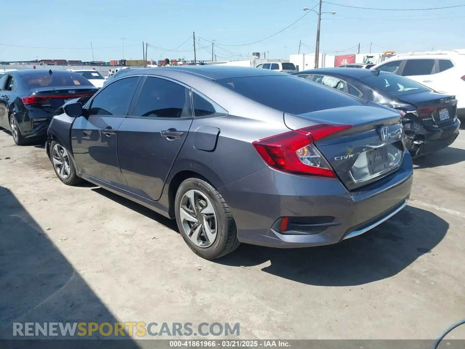 3 Photograph of a damaged car 2HGFC2F67LH551651 HONDA CIVIC 2020