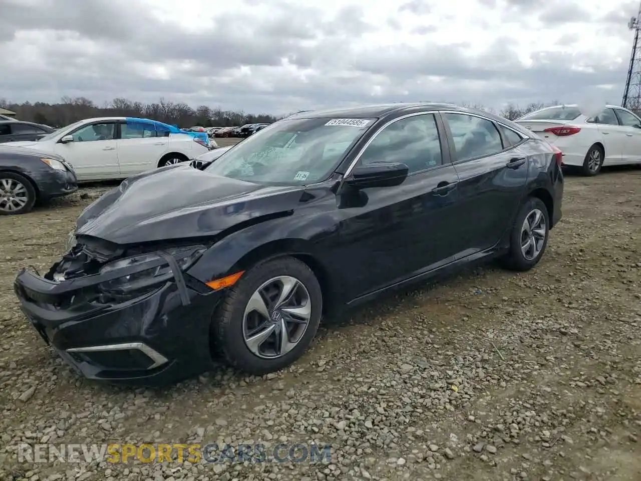 1 fotografías del automóvil dañado 2HGFC2F67LH564920 HONDA CIVIC 2020