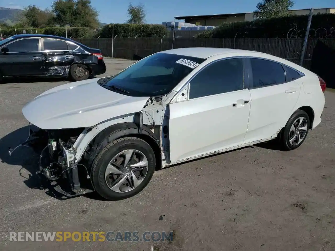 1 Photograph of a damaged car 2HGFC2F68LH515855 HONDA CIVIC 2020