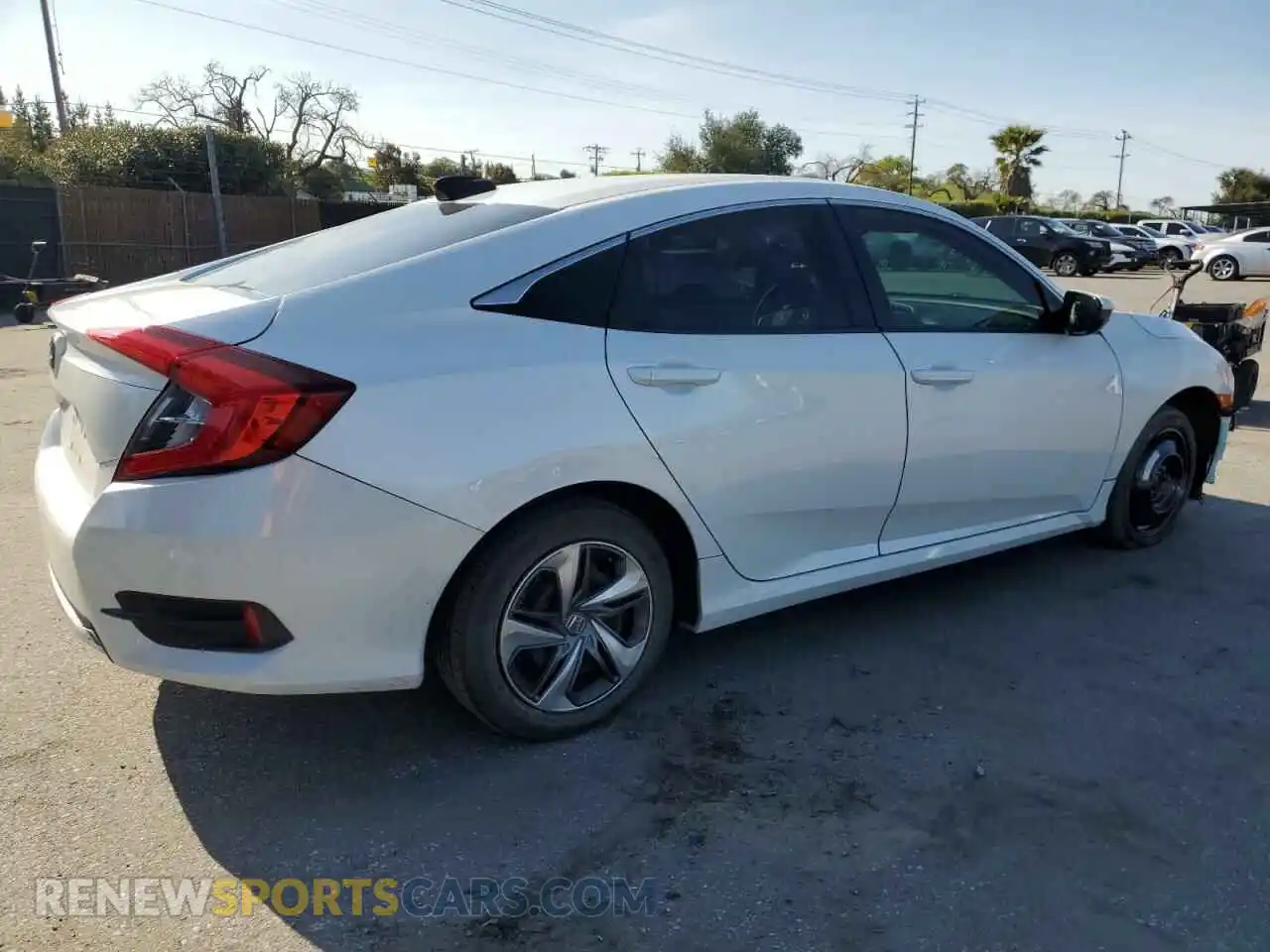 3 Photograph of a damaged car 2HGFC2F68LH515855 HONDA CIVIC 2020