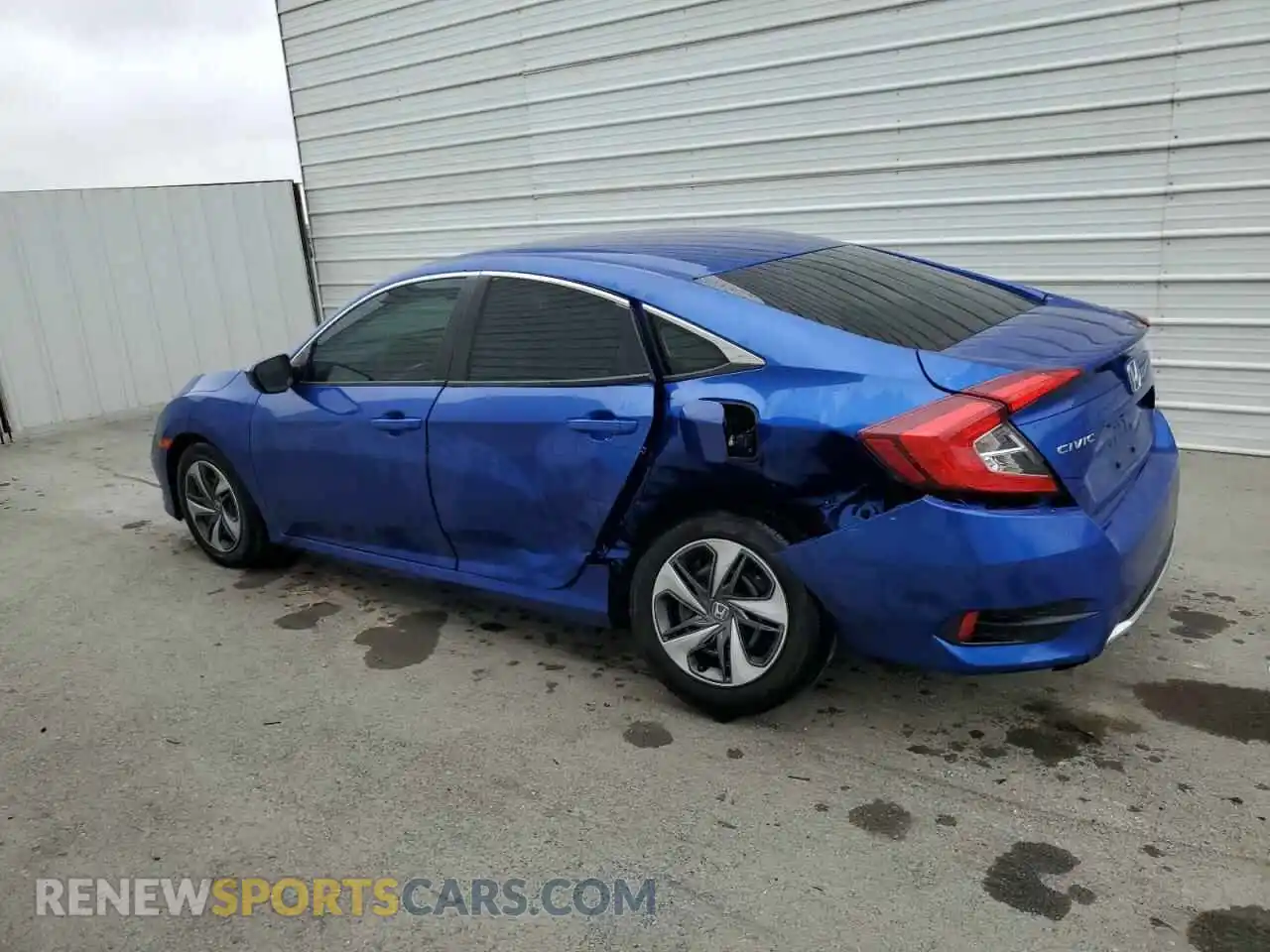 2 Photograph of a damaged car 2HGFC2F68LH527844 HONDA CIVIC 2020
