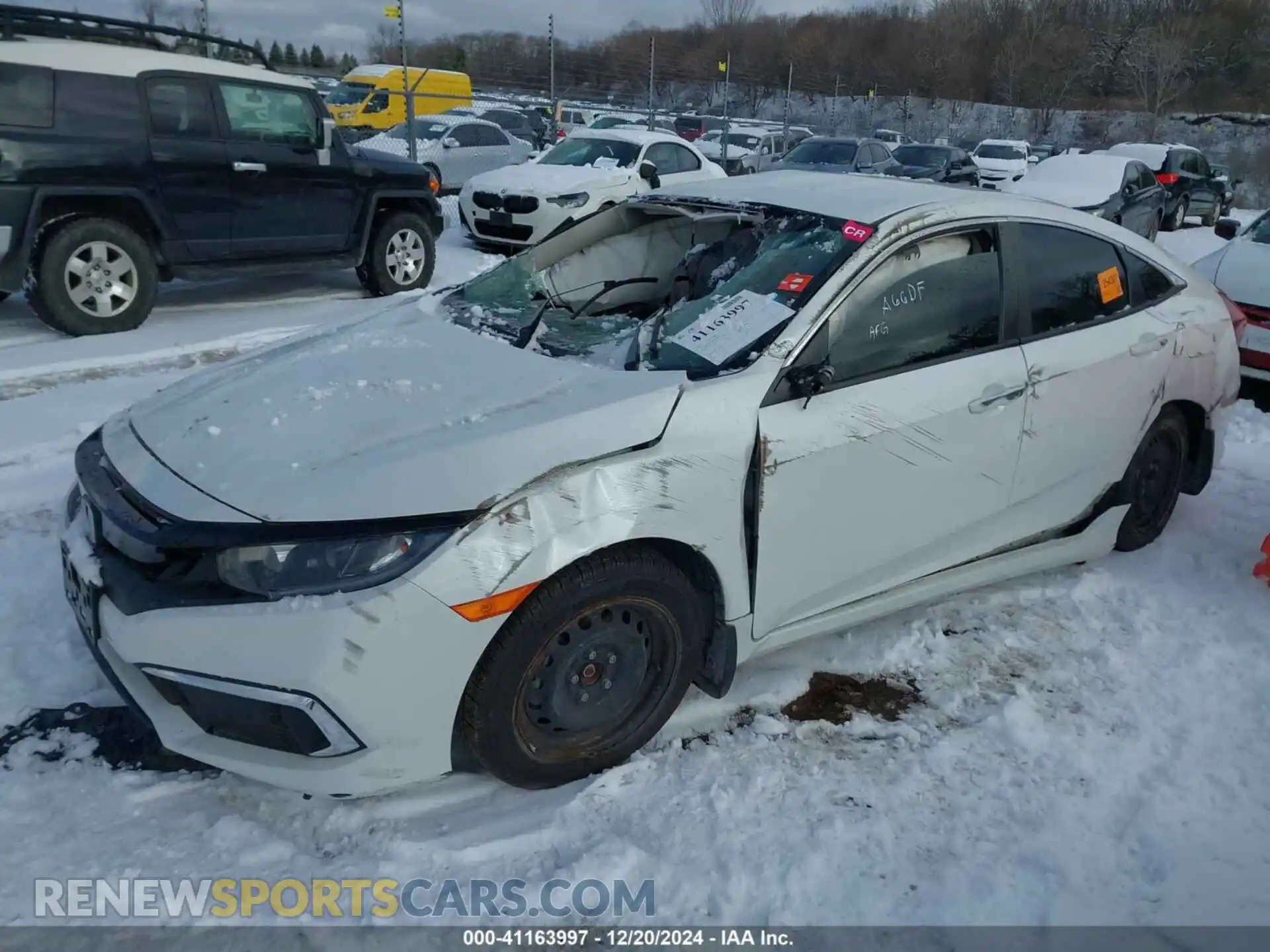 2 Photograph of a damaged car 2HGFC2F68LH529481 HONDA CIVIC 2020