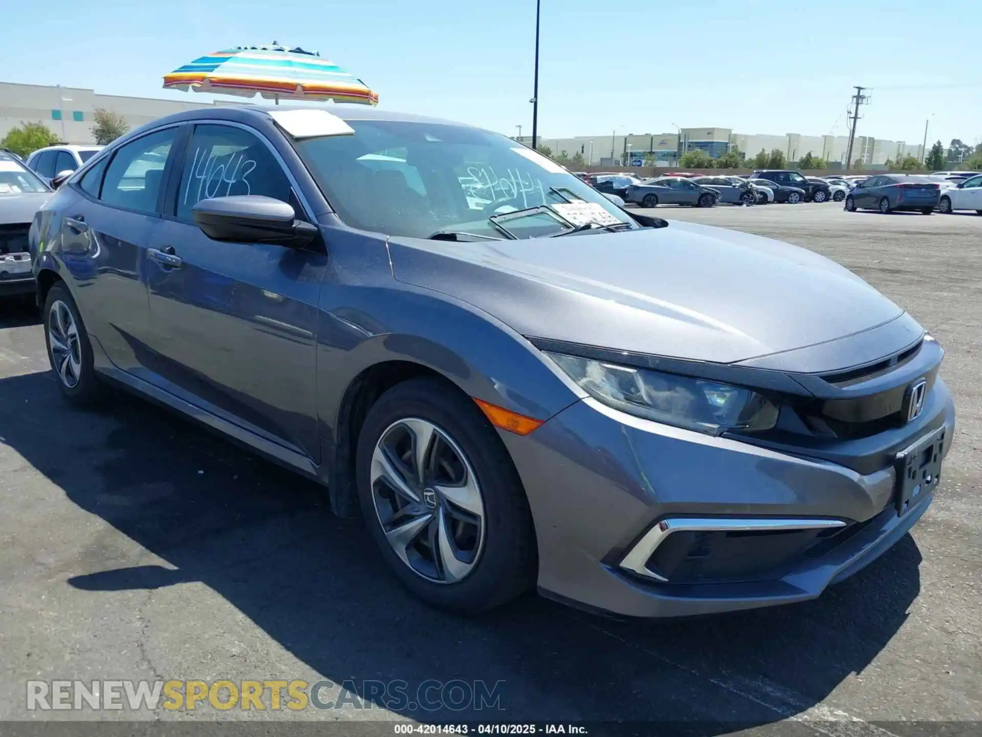 1 fotografías del automóvil dañado 2HGFC2F68LH529688 HONDA CIVIC 2020