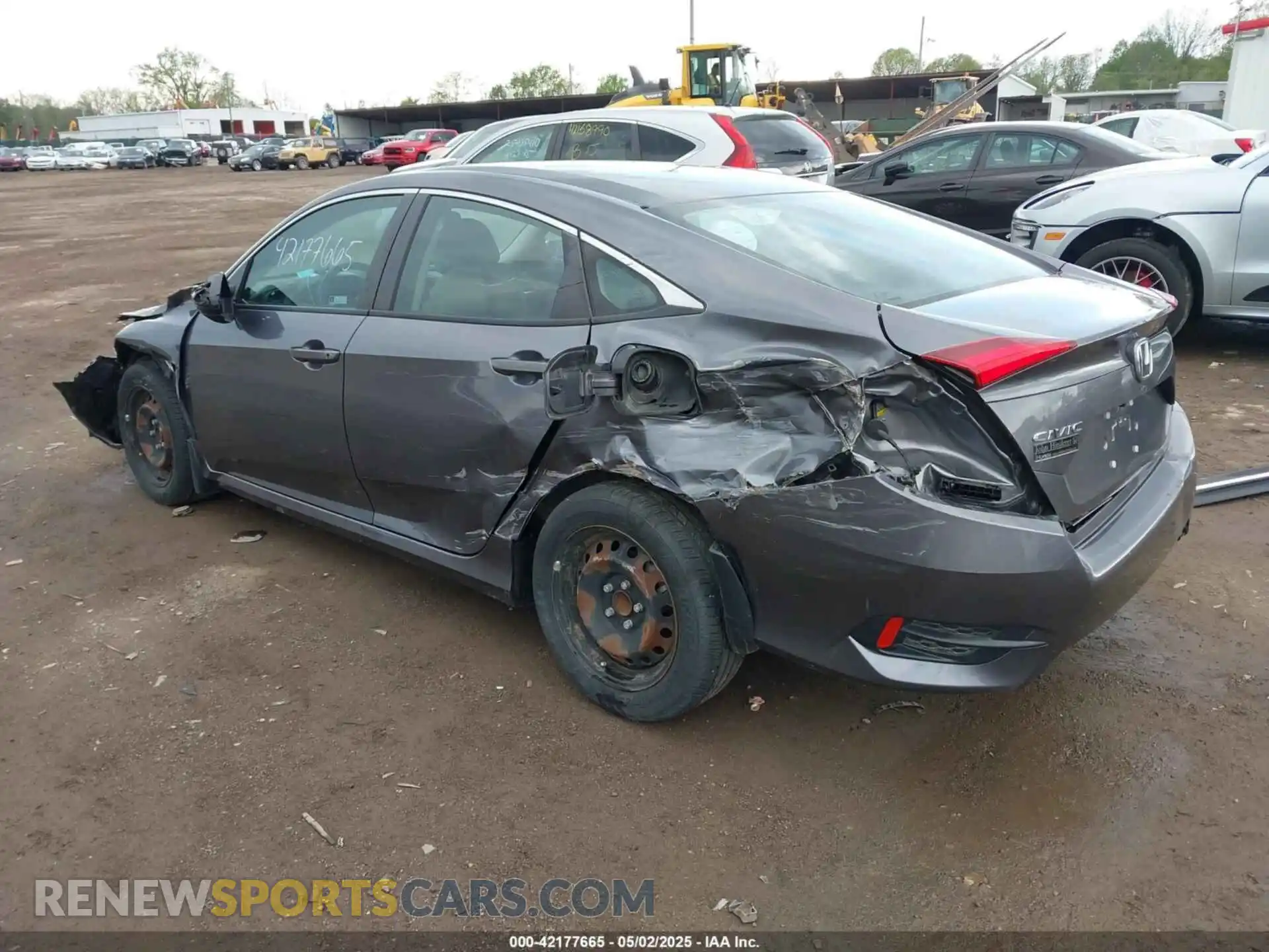 3 Photograph of a damaged car 2HGFC2F68LH537998 HONDA CIVIC 2020