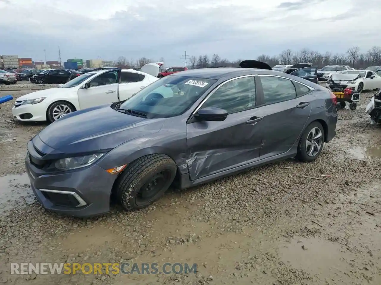 1 Photograph of a damaged car 2HGFC2F68LH554302 HONDA CIVIC 2020