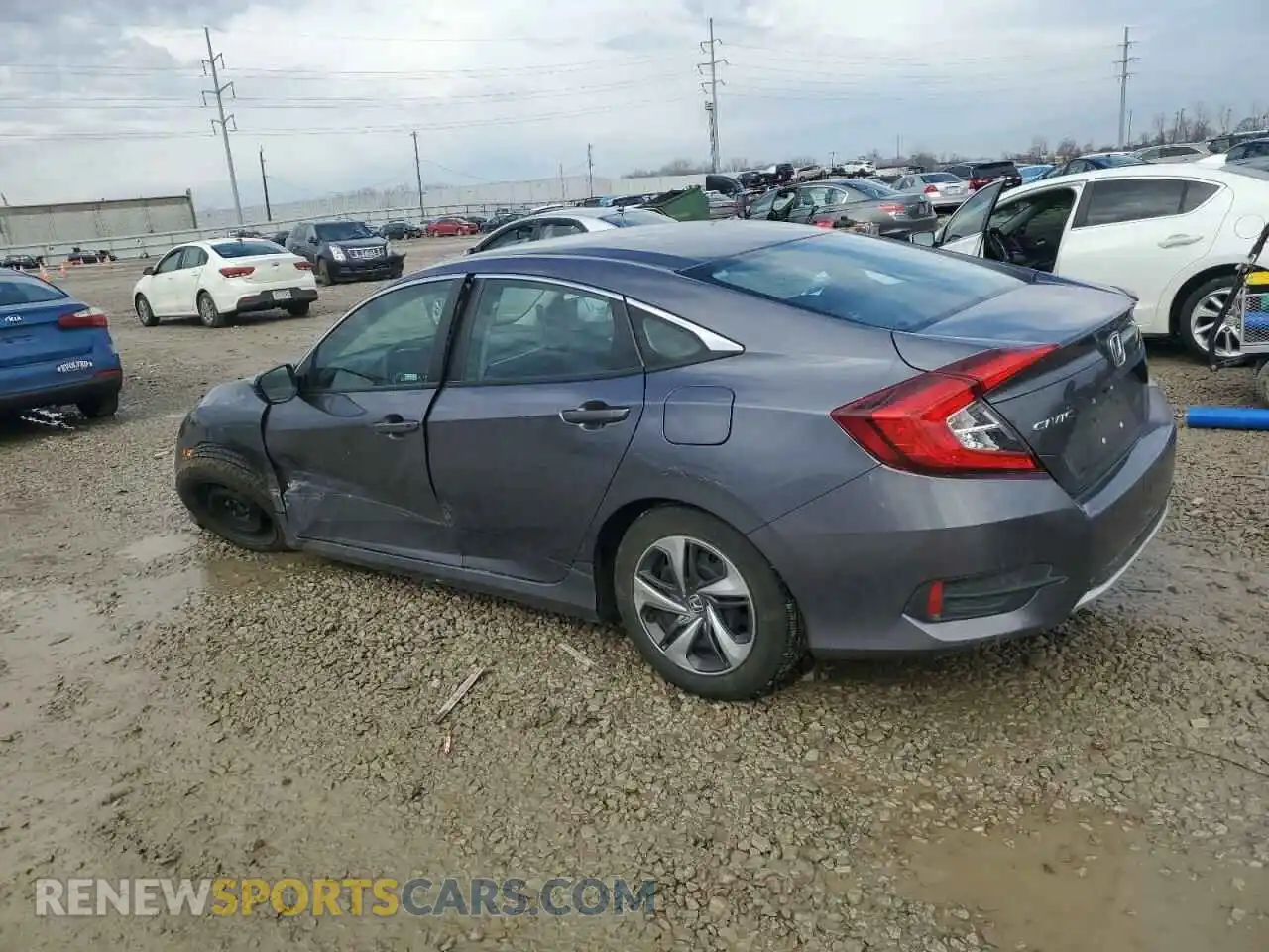 2 Photograph of a damaged car 2HGFC2F68LH554302 HONDA CIVIC 2020