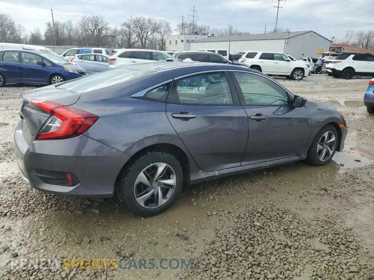 3 Photograph of a damaged car 2HGFC2F68LH554302 HONDA CIVIC 2020
