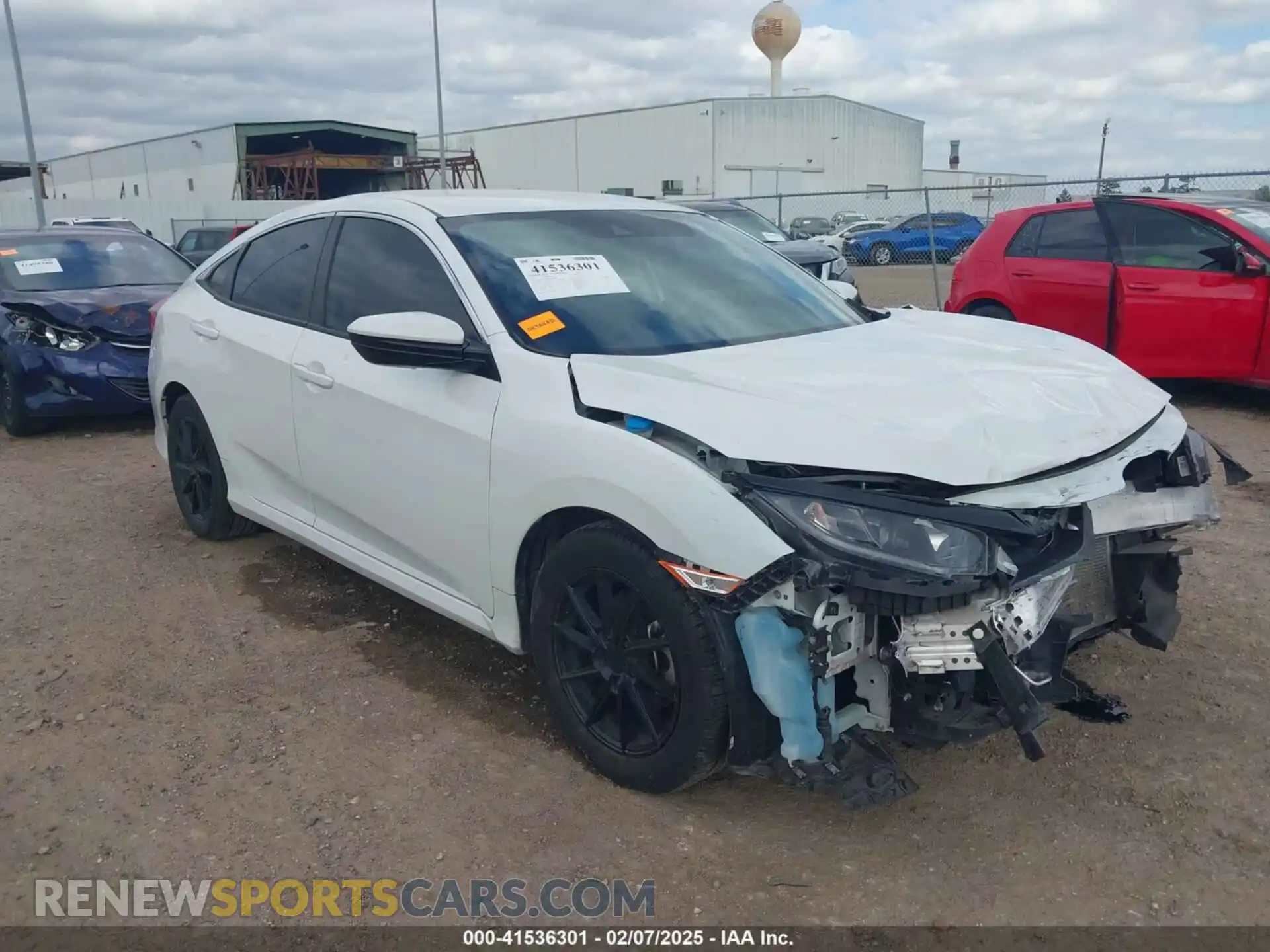 1 Photograph of a damaged car 2HGFC2F68LH556048 HONDA CIVIC 2020