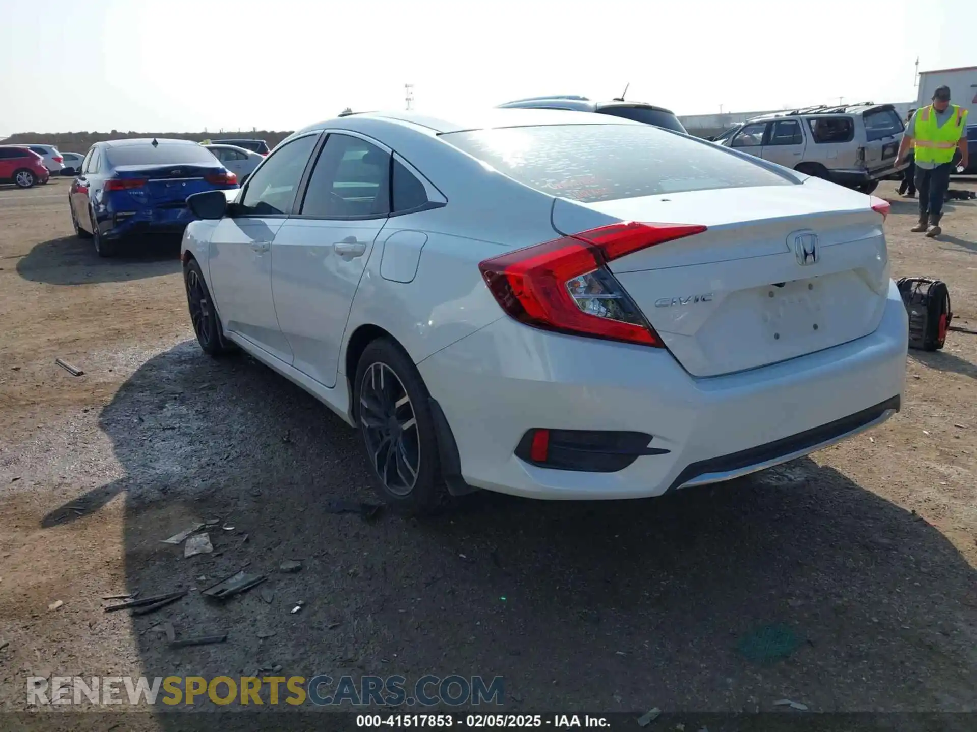3 Photograph of a damaged car 2HGFC2F68LH565560 HONDA CIVIC 2020