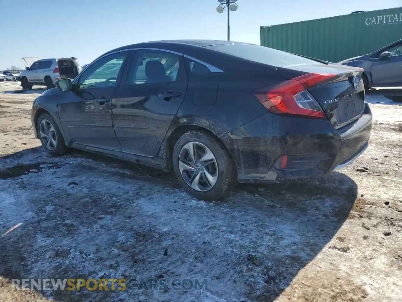 2 Photograph of a damaged car 2HGFC2F68LH599854 HONDA CIVIC 2020