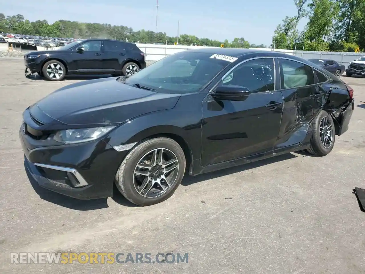 1 fotografías del automóvil dañado 2HGFC2F69LH531370 HONDA CIVIC 2020
