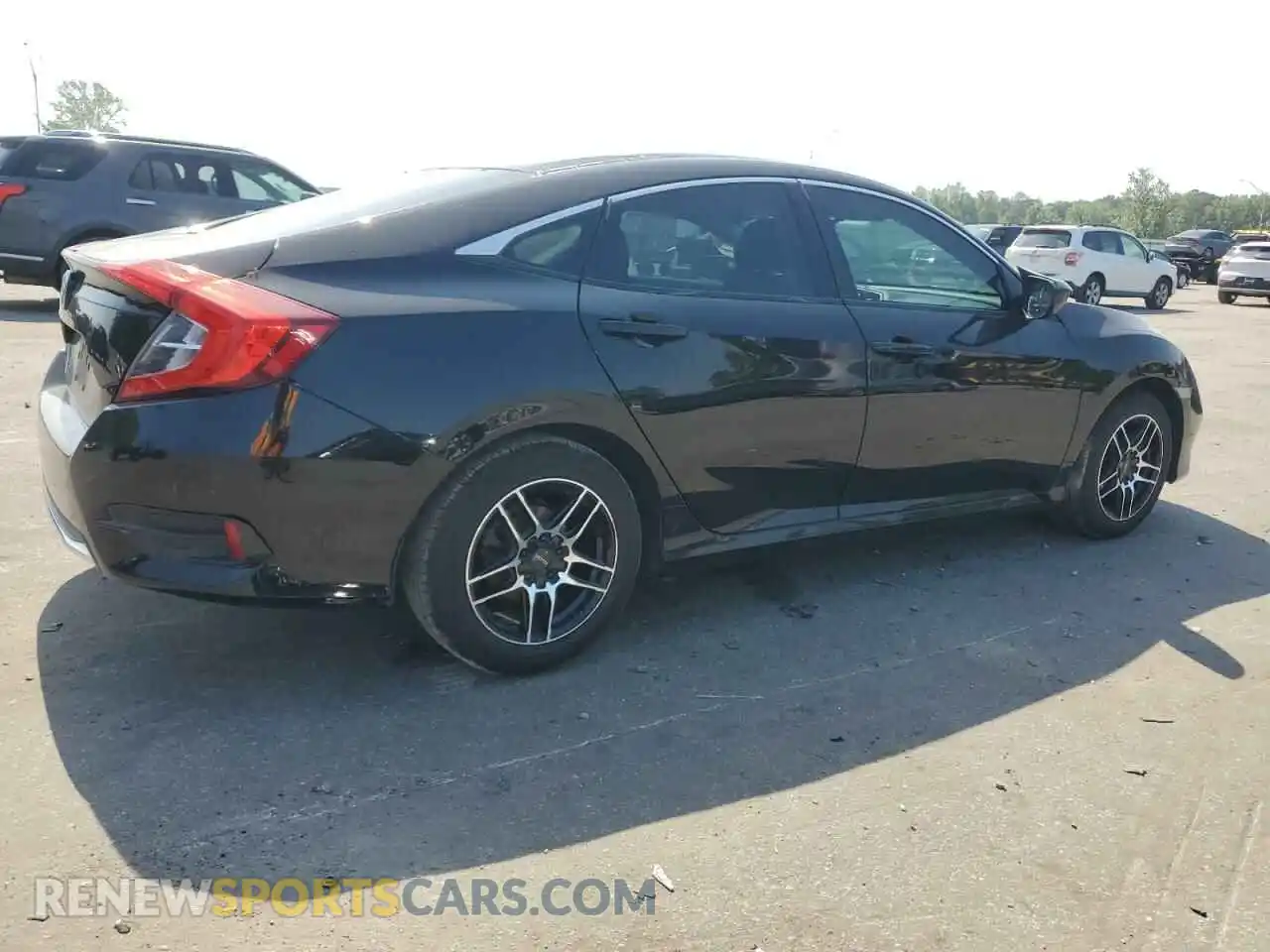 3 fotografías del automóvil dañado 2HGFC2F69LH531370 HONDA CIVIC 2020