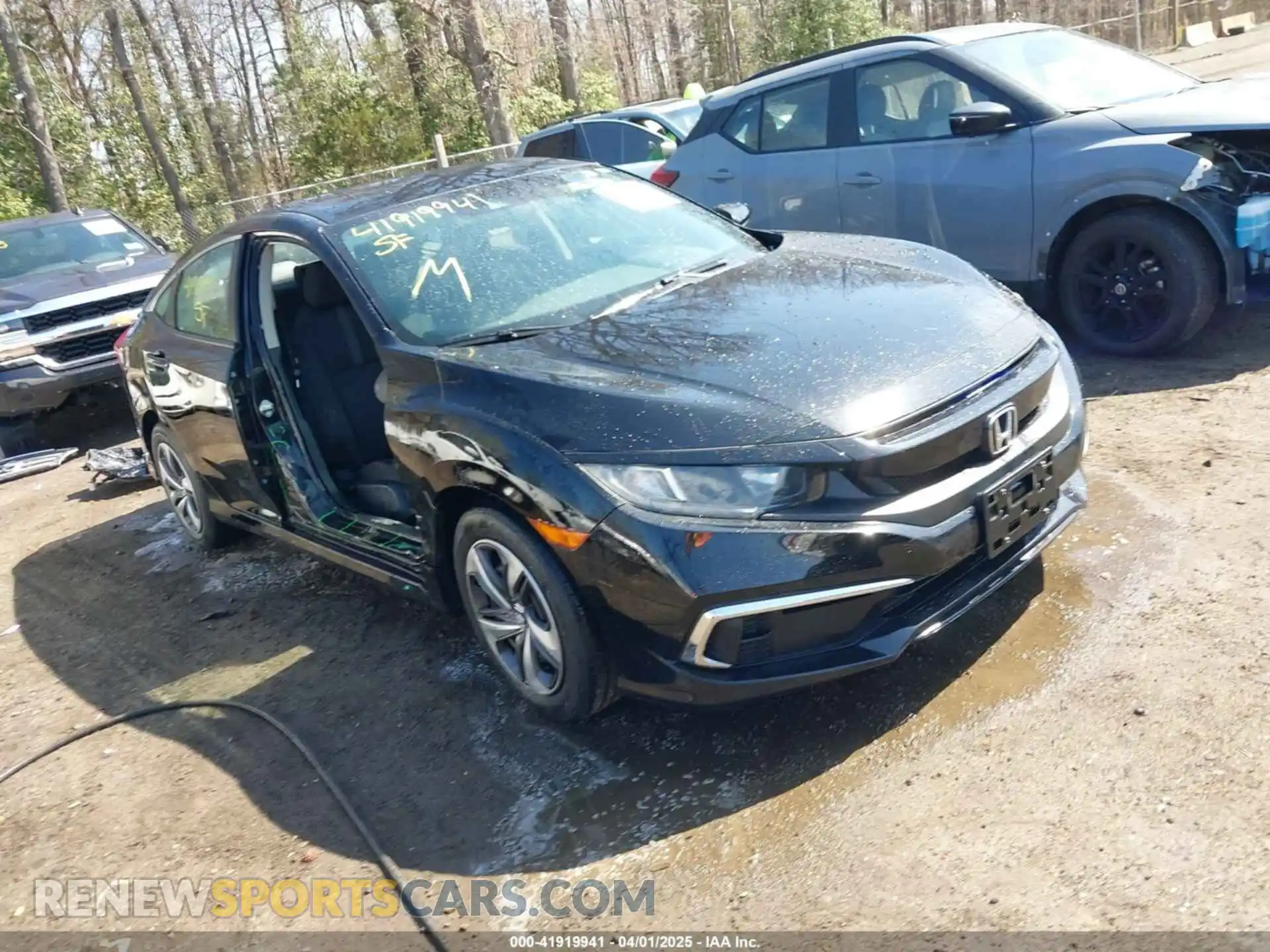 1 Photograph of a damaged car 2HGFC2F69LH532499 HONDA CIVIC 2020