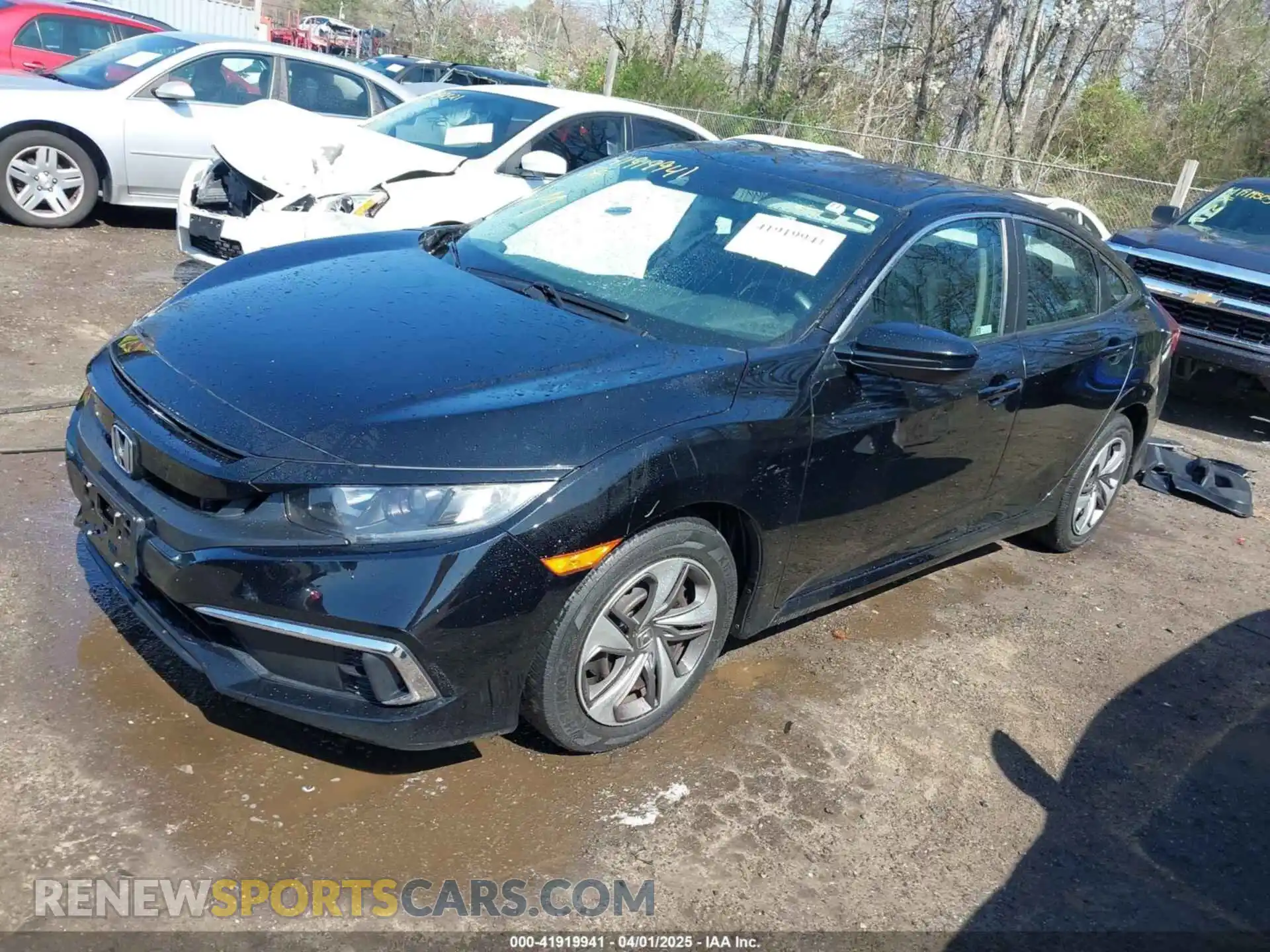 2 Photograph of a damaged car 2HGFC2F69LH532499 HONDA CIVIC 2020