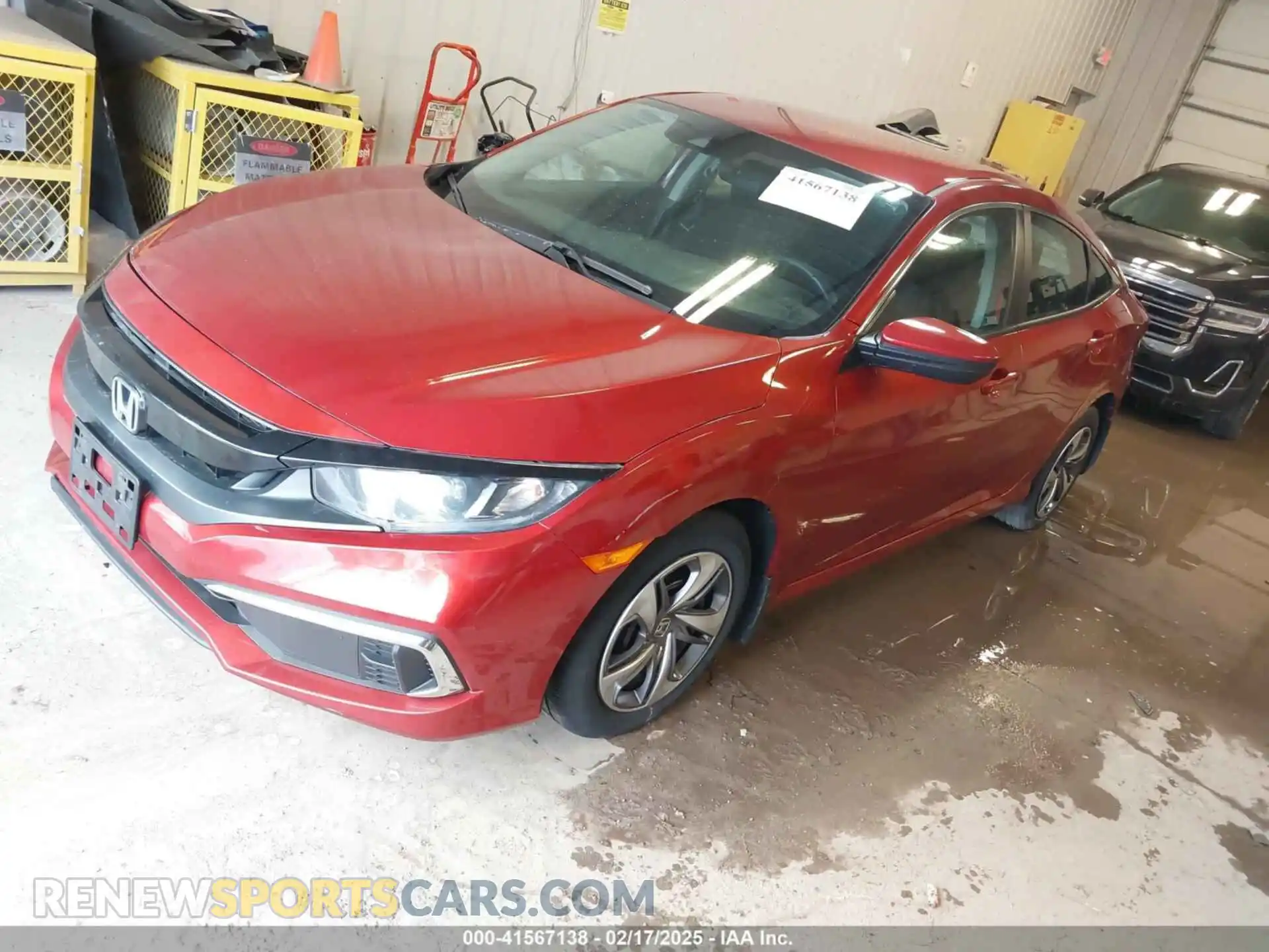 2 Photograph of a damaged car 2HGFC2F69LH549321 HONDA CIVIC 2020
