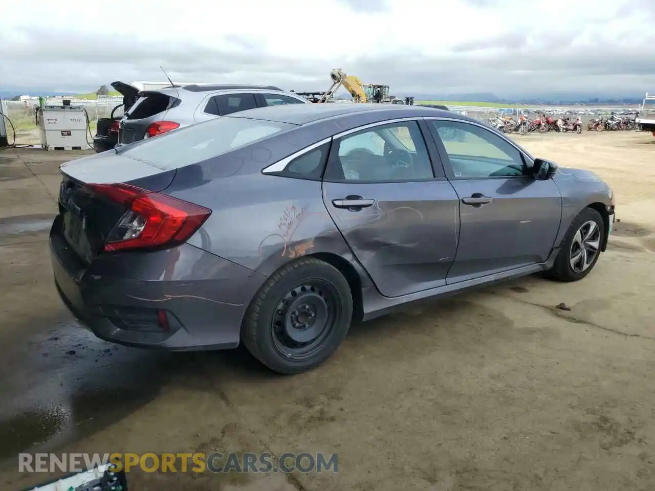 3 Photograph of a damaged car 2HGFC2F69LH552817 HONDA CIVIC 2020