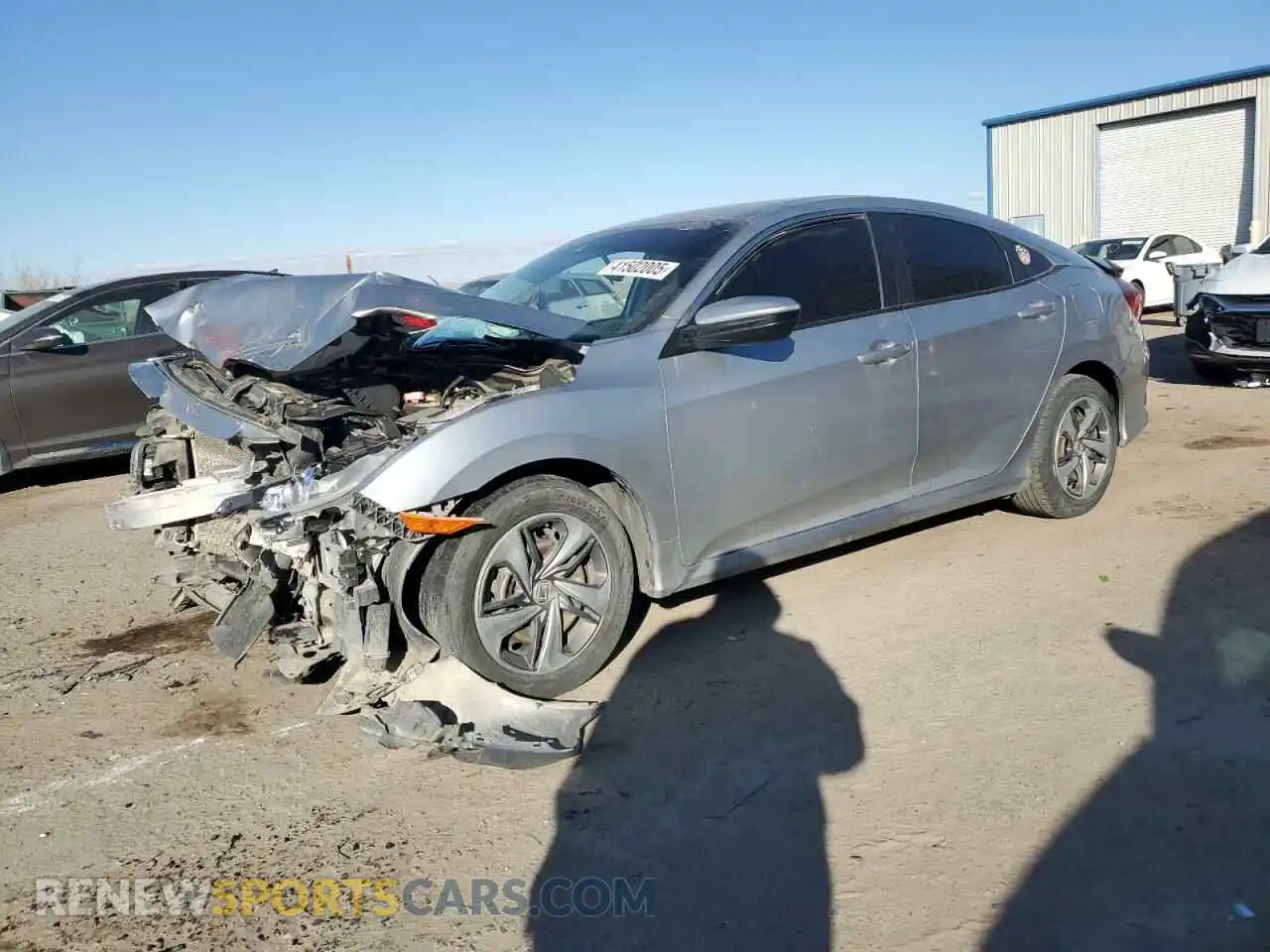 1 Photograph of a damaged car 2HGFC2F69LH553241 HONDA CIVIC 2020