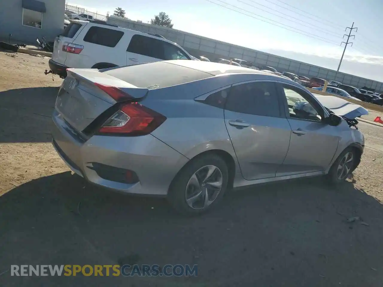 3 Photograph of a damaged car 2HGFC2F69LH553241 HONDA CIVIC 2020
