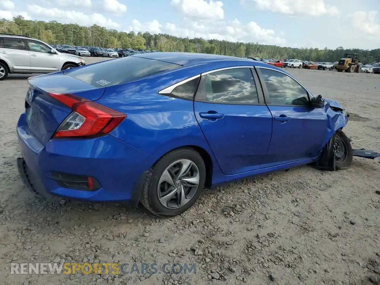 3 Photograph of a damaged car 2HGFC2F69LH602387 HONDA CIVIC 2020